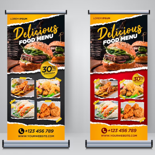Roll-up banners